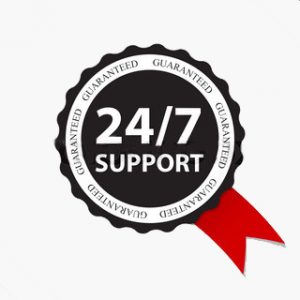 24/7 LIVE SUPPORT!